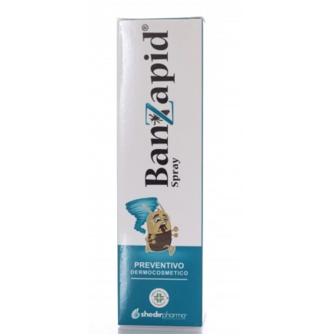 Shedir farma Banzapid spray prevenzione pidocchi 100 ml Shedir farma Banzapid spray prevenzione pidocchi 100 ml