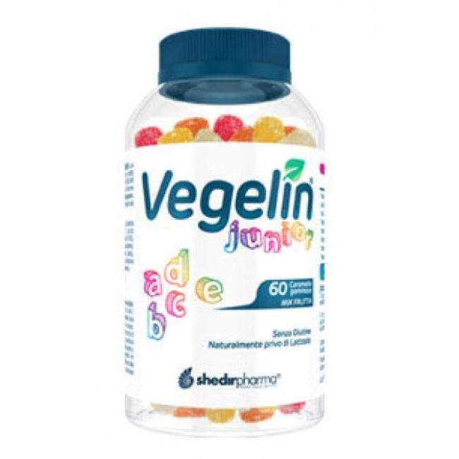 Shedir farma Vegelin junior 60 caramelle gommose Shedir farma Vegelin junior 60 caramelle gommose