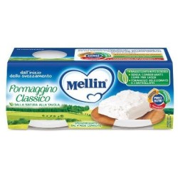Mellin baby formaggino classico dal 4° mese in poi 4 x 80 g