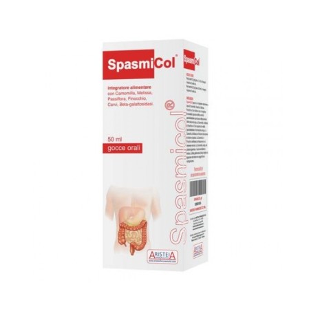 Aristeia farmaceutici Spasmicol integratore gocce 50 ml Aristeia farmaceutici Spasmicol integratore gocce 50 ml