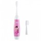 Chicco spazzolino elettrico rosa con setole coniche per bambini