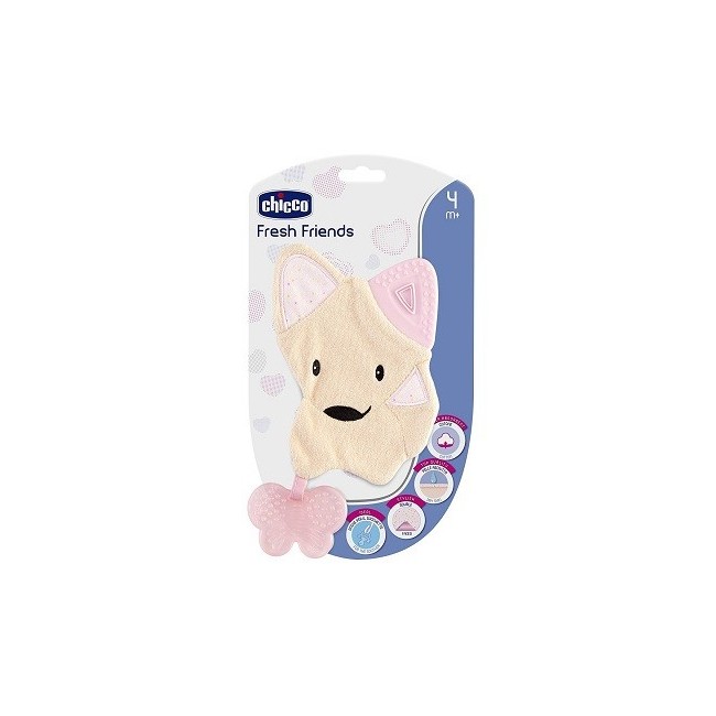 Chicco massaggiagengive friends rosa con refrigerante Chicco massaggiagengive friends rosa con refrigerante