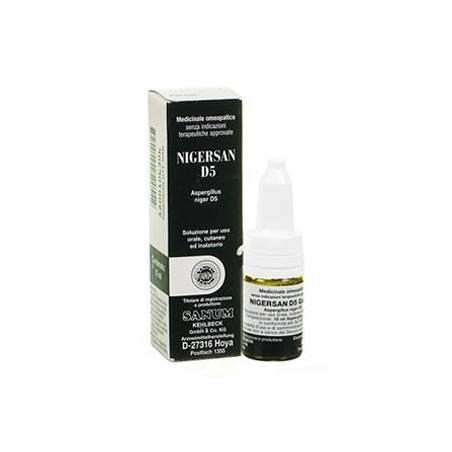 SANUM NIGERSAN D5 GOCCE 10 ML