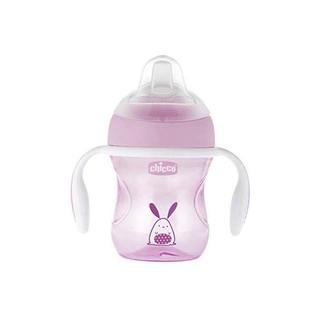 Chicco tazza transition rosa per bambini da 4 mesi