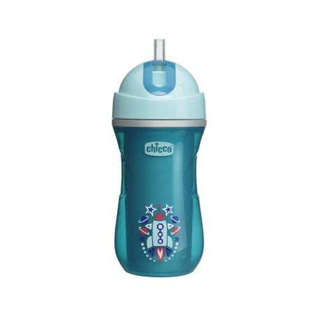 Chicco tazza sport azzurra per bambini dai 18 mesi Chicco tazza sport azzurra per bambini dai 18 mesi