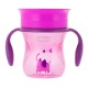 Chicco tazza perfect 360 rosa per bambini di 12 mesi