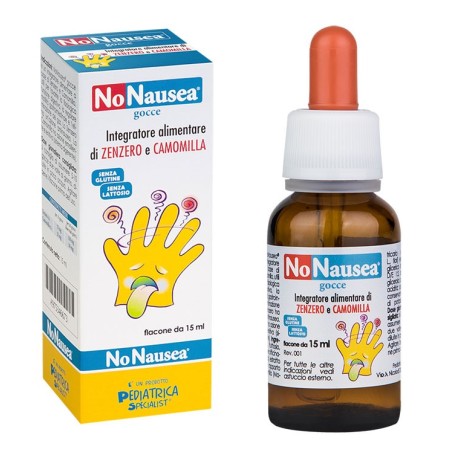 Pediatrica Nonausea gocce integratore per la nausea 15 ml Pediatrica Nonausea gocce integratore per la nausea 15 ml