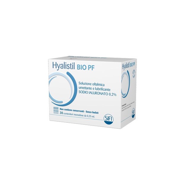 Hyalistil bio PF soluzione oftalmica acido ialuronico 