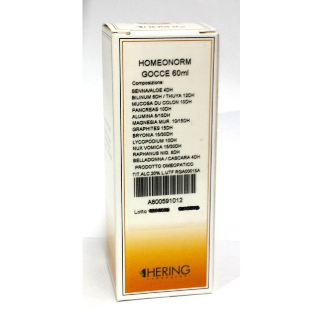 Hering Homeonorm 60ml gocce medicinale omeopatico Hering Homeonorm 60ml gocce medicinale omeopatico
