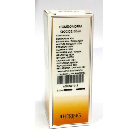 Hering Homeonorm 60ml gocce medicinale omeopatico