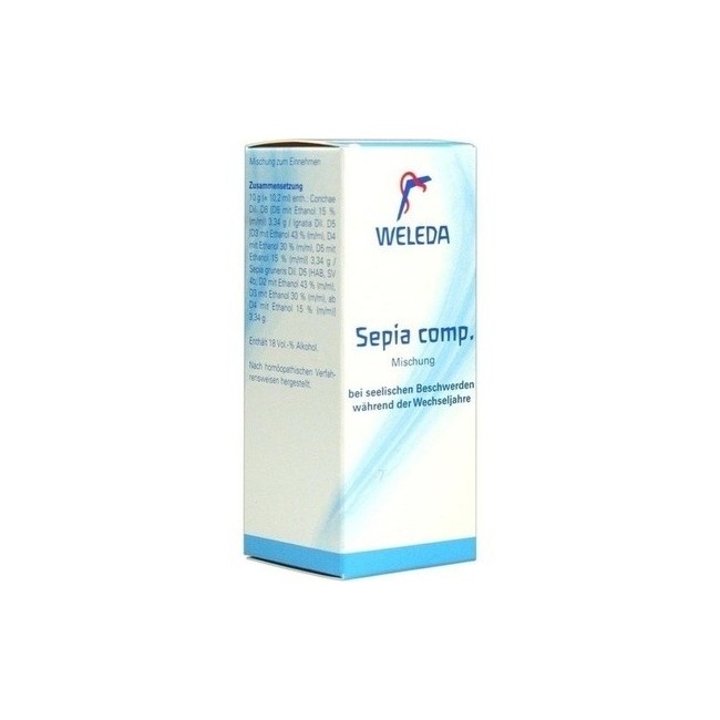 Weleda Sepia compositum medicinale omeopatico Weleda Sepia compositum medicinale omeopatico