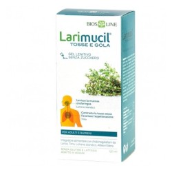Biosline Larimucil tosse gola sciroppo integratore alimentare 120 ml