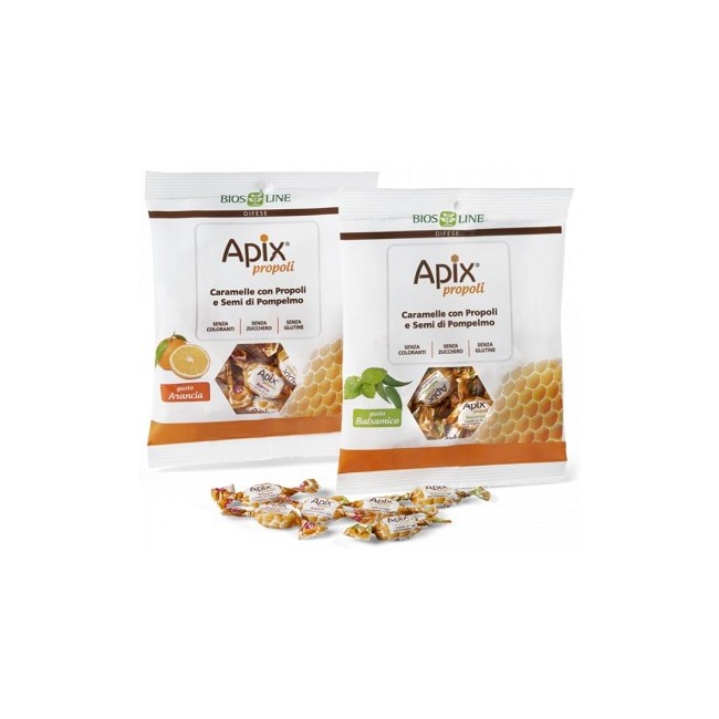 Apix propoli caramella balsamica per il mal di gola 50 g Apix propoli caramella balsamica per il mal di gola 50 g