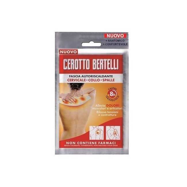 Kelemata Bertelli fascia autoriscaldante Cervicale 4 celle 1 pezzo