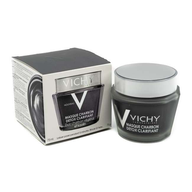 Vichy Maschera Detox Carbone Purificante Schiarente 2x6ml
