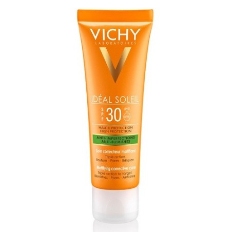 Vichy Ideal soleil viso anti-imperfezioni protezione spf30 50 ml