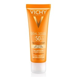 Vichy Ideal soleil viso anti-macchie protezione solare 50