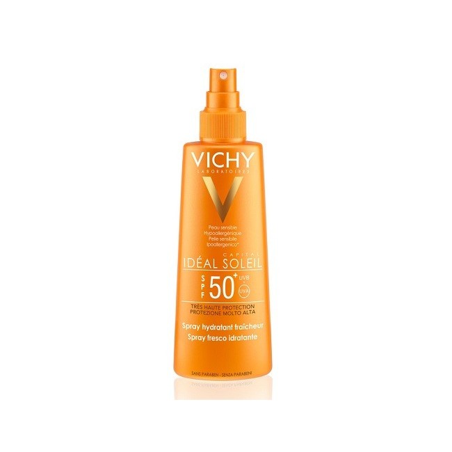 Vichy Ideal soleil spray protezione solare spf50+ 200 ml Vichy Ideal soleil spray protezione solare spf50+ 200 ml