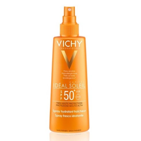 Vichy Ideal soleil spray protezione solare spf50+ 200 ml Vichy Ideal soleil spray protezione solare spf50+ 200 ml