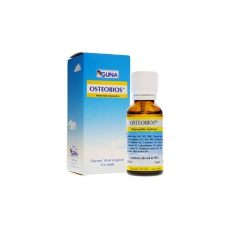 Guna Osteobios gocce medicinale omeopatico per osteoporosi 30 ml Guna Osteobios gocce medicinale omeopatico per osteoporosi 30 ml