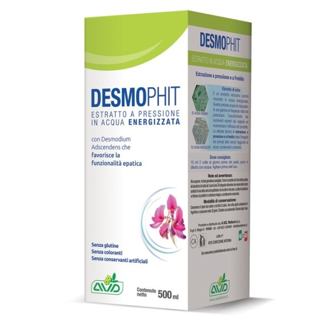 AVD reform Desmophit liquido integratore protettivo epatico 500 ml AVD reform Desmophit liquido integratore protettivo epatico 500 ml