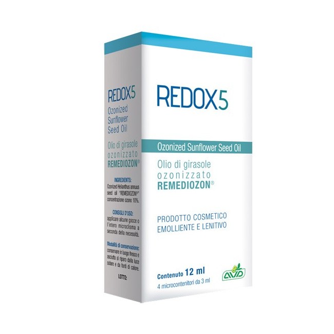 AVD reform Redox 5 4 microclismi di  olio di girasole ozonizzato