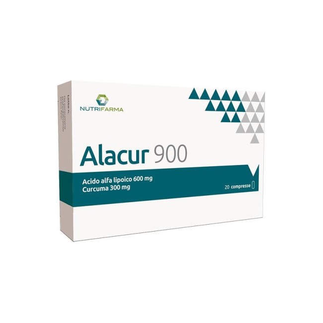 Aqua viva Alacur 900 20 compresse di acido alfa lipoico 25,6 g Aqua viva Alacur 900 20 compresse di acido alfa lipoico 25,6 g