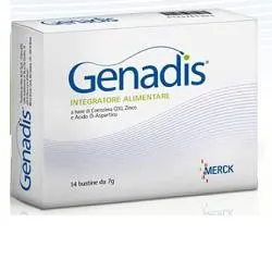 Merck Serono Genadis 14 Bustine integratore per la fertilità maschile