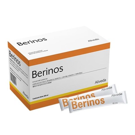 Laboratori Aliveda Berinos 30 bustine x 10 ml integratore energetico Laboratori Aliveda Berinos 30 bustine x 10 ml integratore energetico