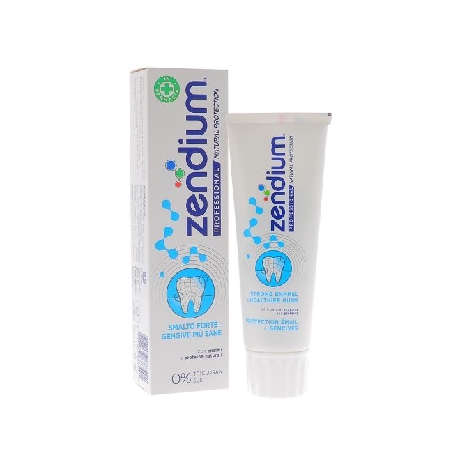 Zendium dentifricio smalto forte per denti sensibili 75 ml Zendium dentifricio smalto forte per denti sensibili 75 ml