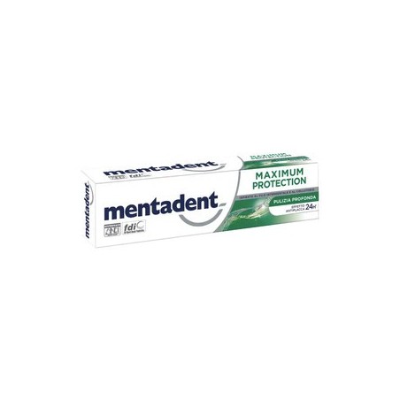 Mentadent maximum protection dentifricio pulizia profonda 75 ml