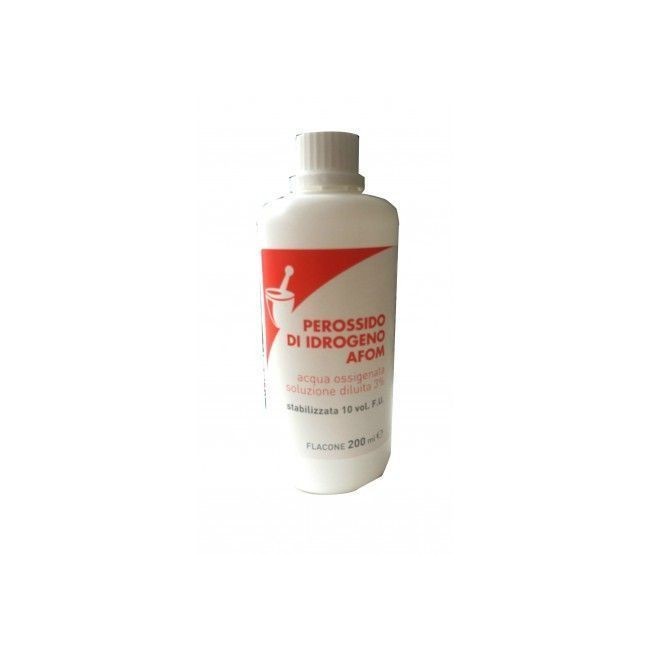 Perossido Idrogeno Afom 10 Volume disinfettante ferite 200 ml