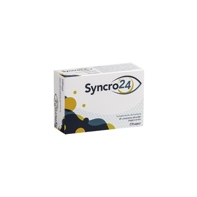 Oftagest Syncro24 integratore 30 compresse divisibili bistrato Oftagest Syncro24 integratore 30 compresse divisibili bistrato