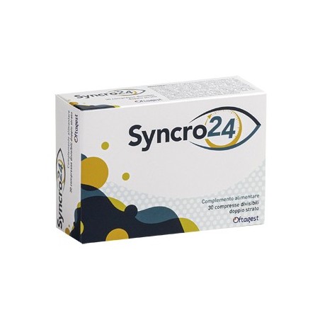 Oftagest Syncro24 integratore 30 compresse divisibili bistrato Oftagest Syncro24 integratore 30 compresse divisibili bistrato