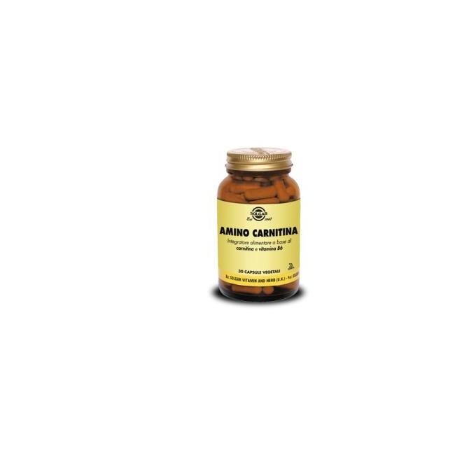 Solgar Amino Carnitina 30 Capsule Solgar Amino Carnitina 30 Capsule