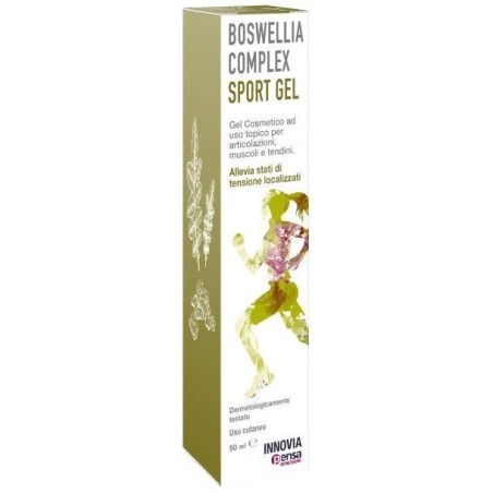 Pensa farma Boswellia sport gel per dolori muscolari 50 ml Pensa farma Boswellia sport gel per dolori muscolari 50 ml