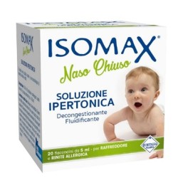Isomax soluzione ipertonica naso chiuso 20 flaconcini