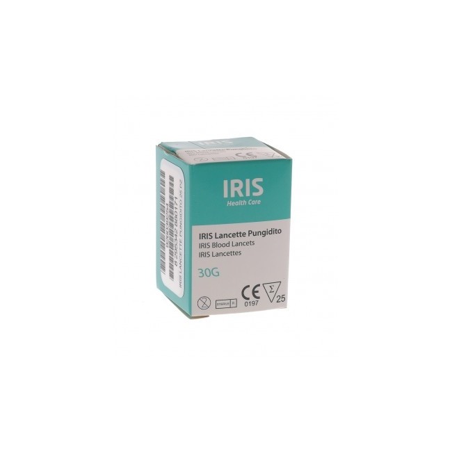 Alpha Pharma Service Iris Lancette pungidito sterili 50 pezzi Alpha Pharma Service Iris Lancette pungidito sterili 50 pezzi