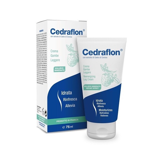 Servier Cedraflon crema rinfrescante per gambe pesanti 75 ml Servier Cedraflon crema rinfrescante per gambe pesanti 75 ml