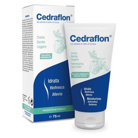 Servier Cedraflon crema rinfrescante per gambe pesanti 75 ml Servier Cedraflon crema rinfrescante per gambe pesanti 75 ml