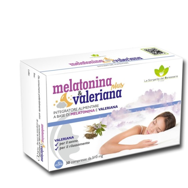 Melatonina Plus Valeriana 30 Compresse
