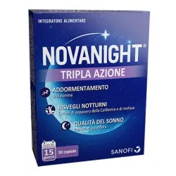 Sanofi Novanight 16 compresse integratore di melatonina