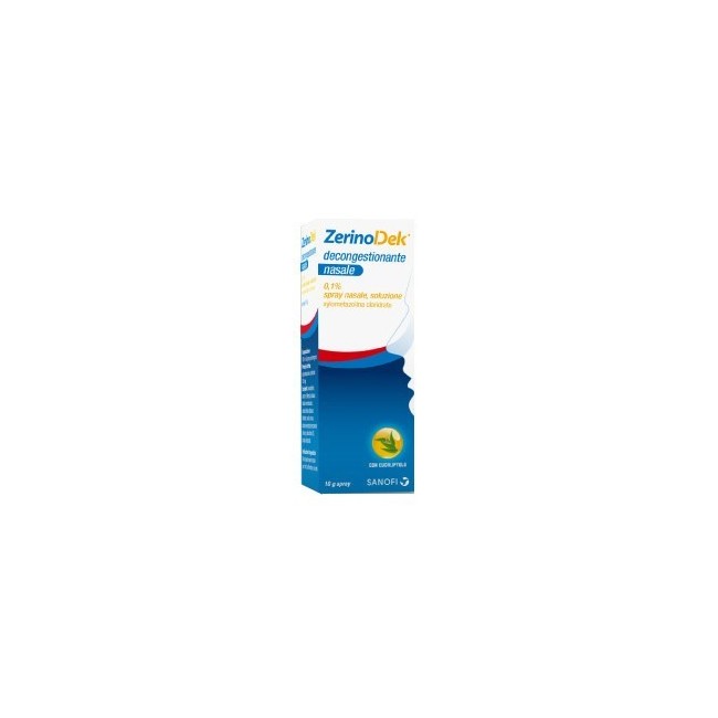 Zerinodek spray nasale 10 ml 0,1% farmaco per il raffreddore