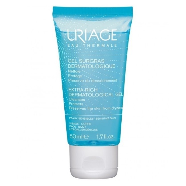 Uriage Gel surgras base lavante delicata senza sapone 50 ml Uriage Gel surgras base lavante delicata senza sapone 50 ml