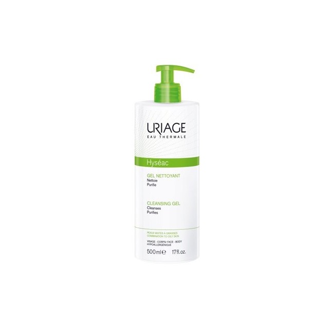 Uriage Hyseac gel detergente pelle a tendenza acneica 500 ml Uriage Hyseac gel detergente pelle a tendenza acneica 500 ml