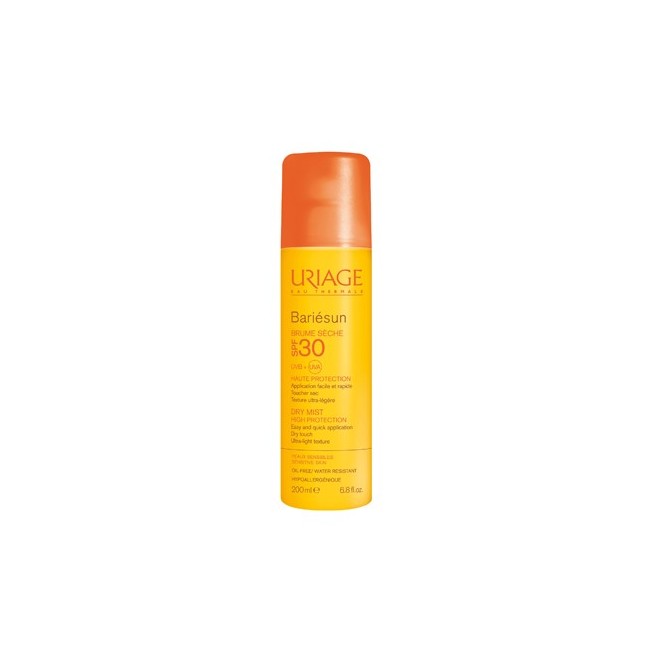 Uriage Bariesun protezione solare spf30 spray asciutto 200 ml Uriage Bariesun protezione solare spf30 spray asciutto 200 ml