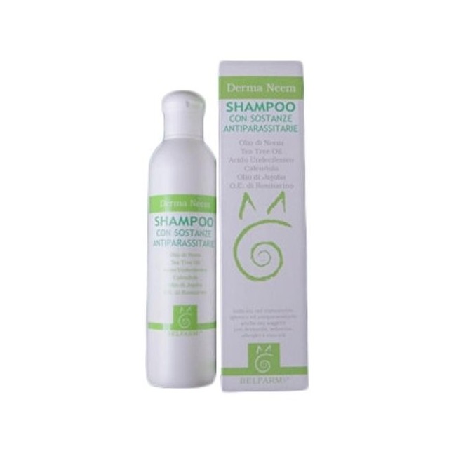 Belfarm Derma neem shampoo antiparassitario 250ml Belfarm Derma neem shampoo antiparassitario 250ml