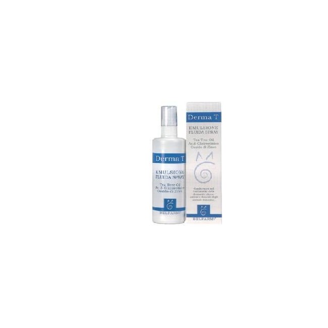Belfarm Derma t spray emulsione per animali domestici 100ml