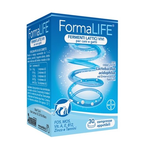 Formalife fermenti lattici 30 compresse appetibili 33 g Formalife fermenti lattici 30 compresse appetibili 33 g
