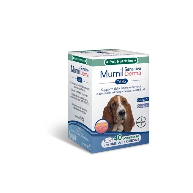 Murnil sensitive derma tabs 40 compresse per la perdita di pelo Murnil sensitive derma tabs 40 compresse per la perdita di pelo